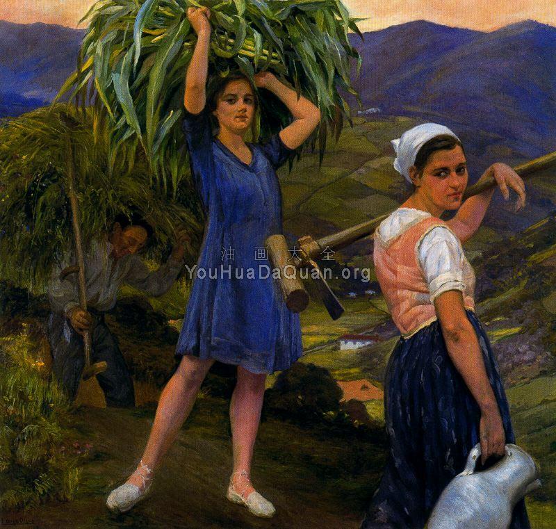 Las tres generaciones - 伊格纳西奥·狄亚兹·奥拉诺